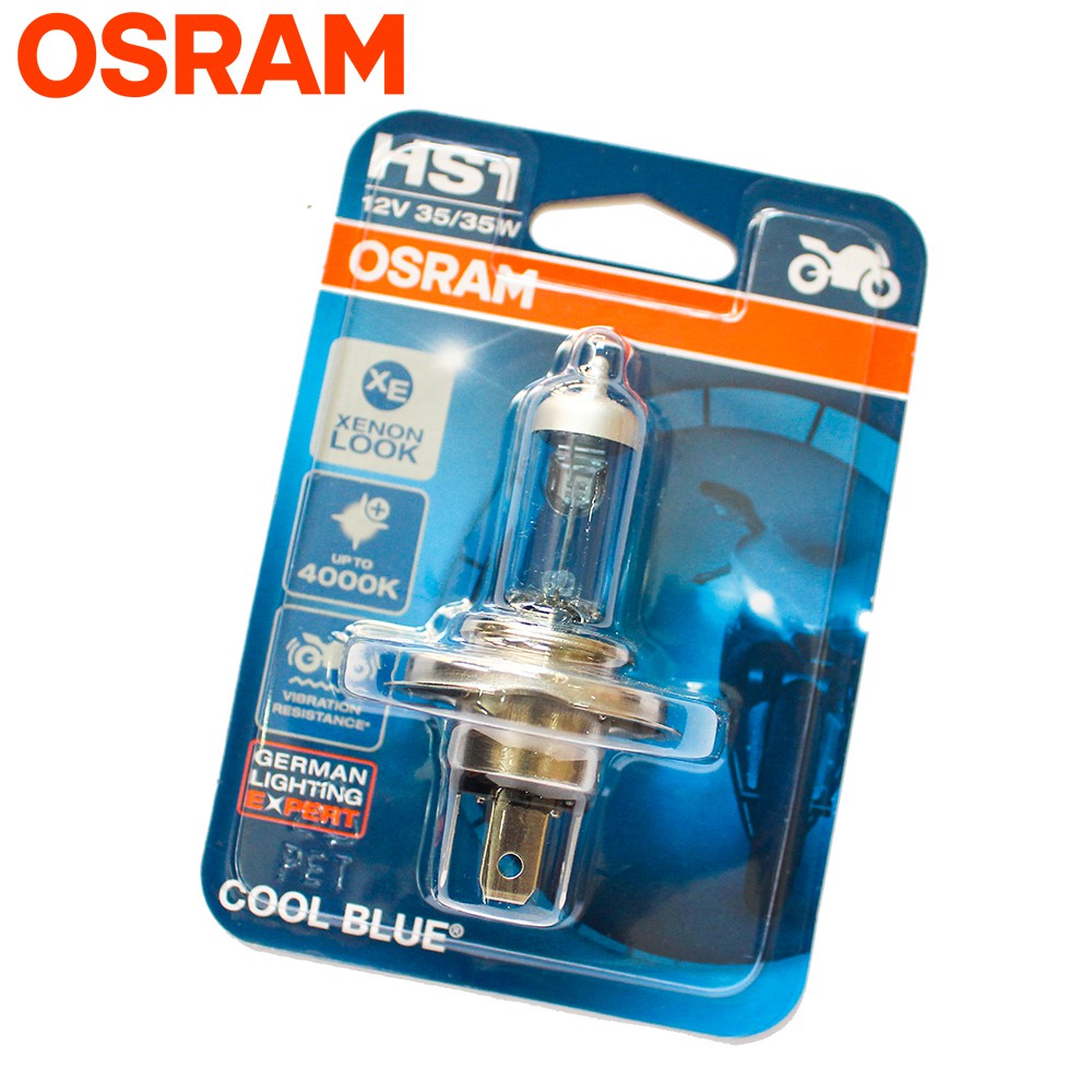 Bóng đèn HALOGEN OSRAM HS1 Wave, Air Blade tăng sáng vàng Xenon (64185CB-01B)