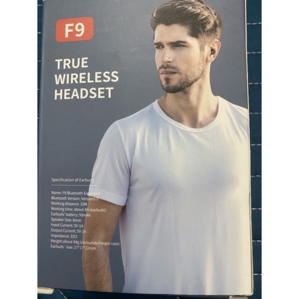 Tai nghe Bluetooth 5.0 AMOI F9-Tai nghe Bluetooth V5.0 User Manual - Tai nghe Bluetooth TWS F9 bản Quốc tế True Wireless | BigBuy360 - bigbuy360.vn