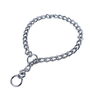 Vòng Cổ Thép Không Gỉ Cho Chó Mèo (Không Kèm Dây Dắt)