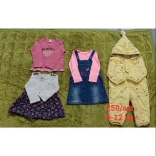 Set body bông cho bé