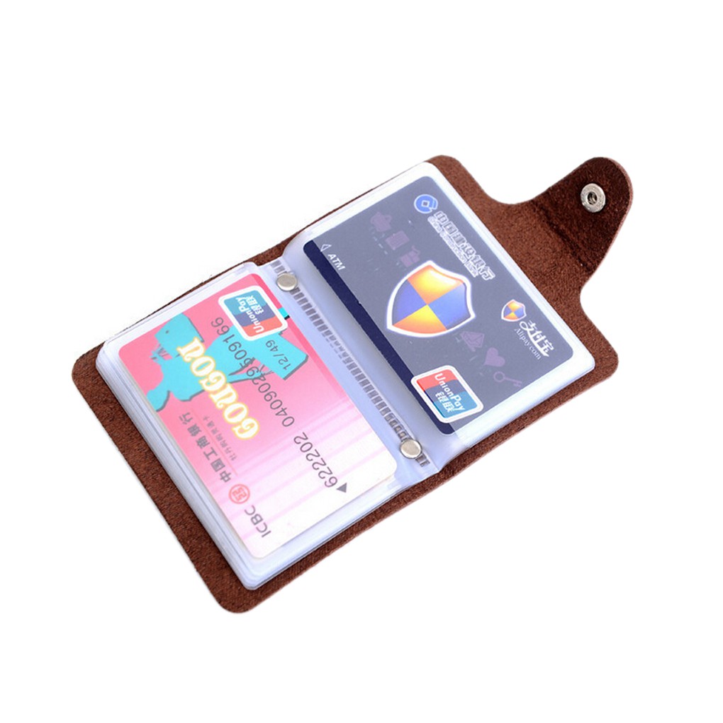 Ví da PU đựng thẻ và tiền