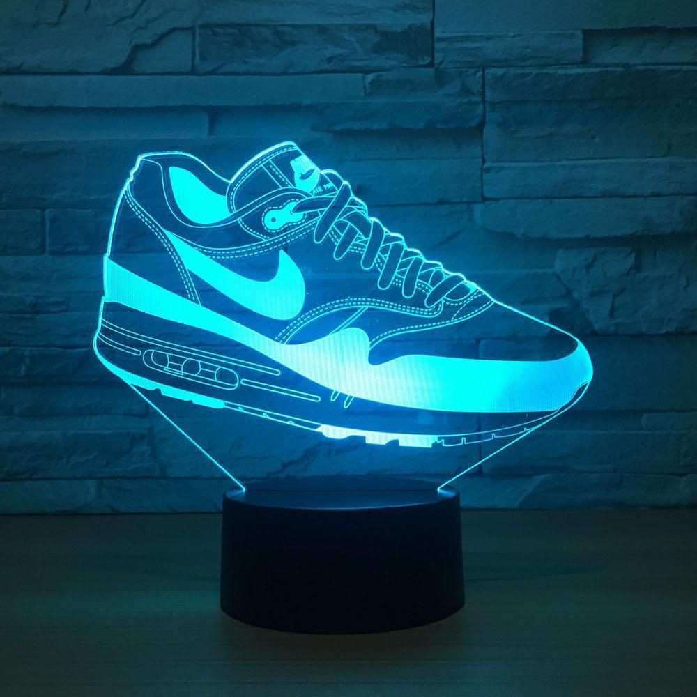 ĐÈN NGỦ LED 3D | Hình giày Sneaker ,dùng làm đèn ngủ,trang trí phòng khách,quà tặng độc đáo, trang trí sự kiện,văn phòng