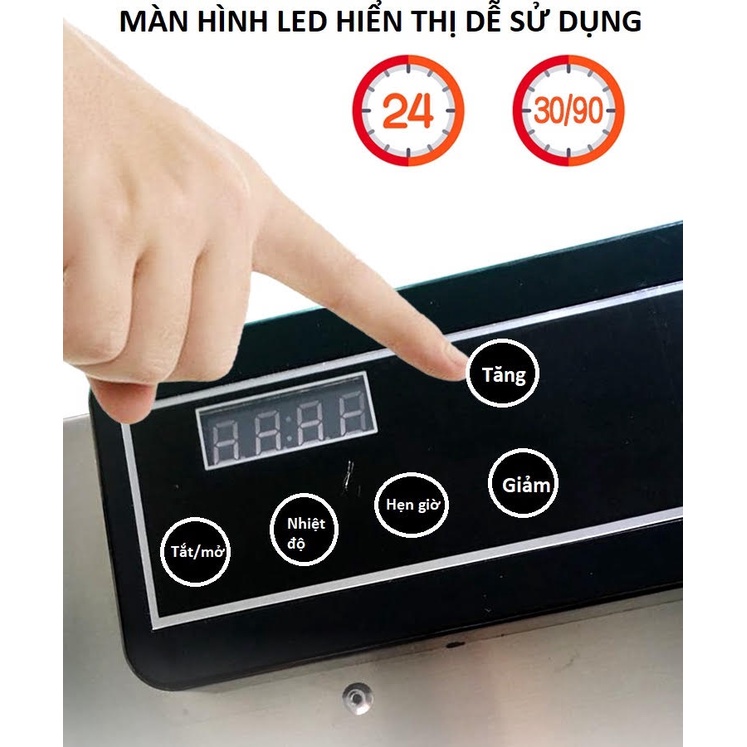 (Voucher 100k)- Máy sấy thực phẩm 8 khay XY-8-Phiên bản điện tử dễ sử dụng-Bảo hành 1 năm