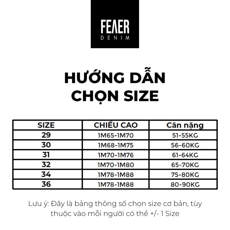Quần jean nam FEAER DENIM chất thoải mái co giản SLIM FIT TEAR | BigBuy360 - bigbuy360.vn