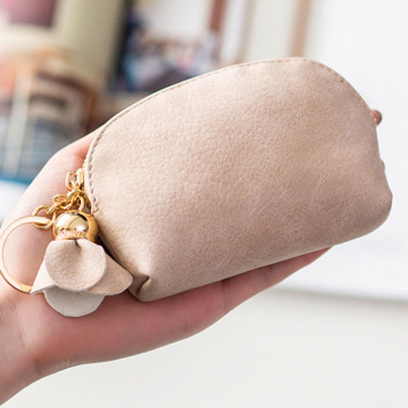 Ví Đựng Tiền Xu Mini Có Khóa Kéo Thời Trang Cho Nữ