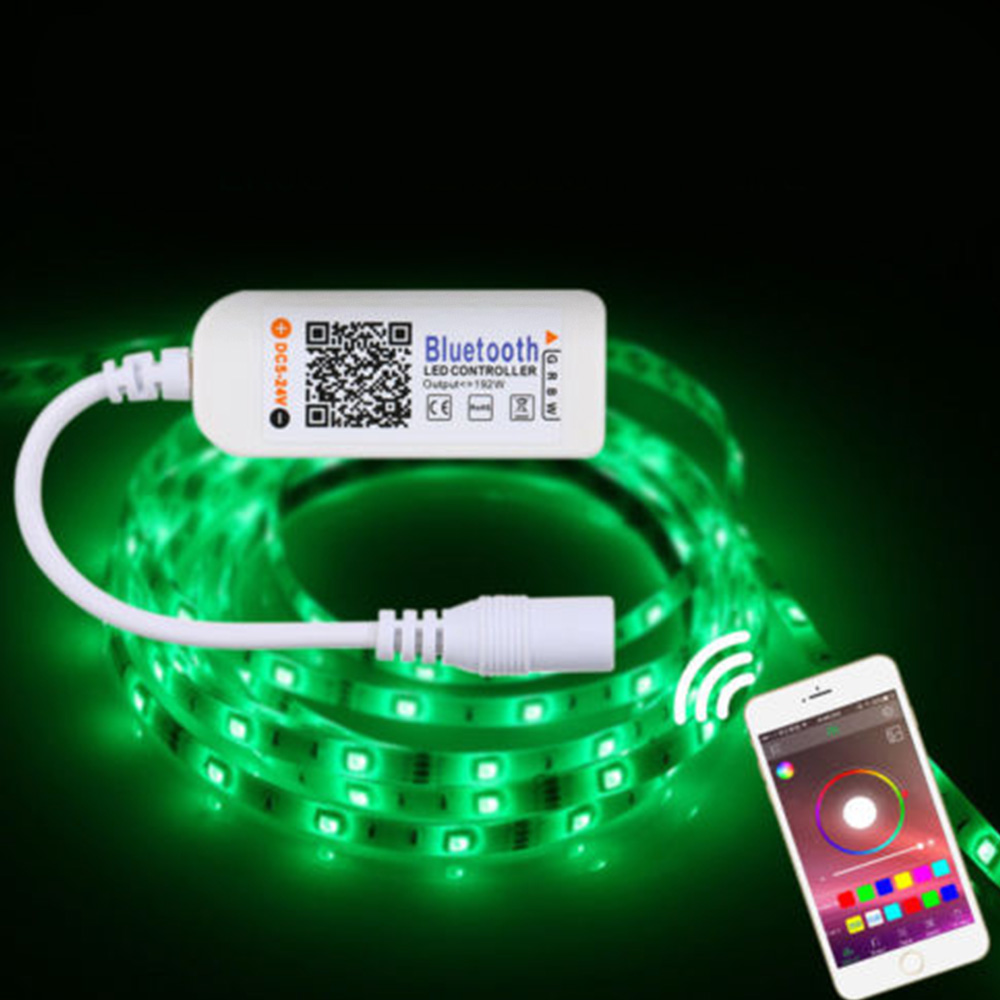 Bộ Điều Khiển Từ Xa 3 Cổng App Cho Dây Đèn Led Rgb