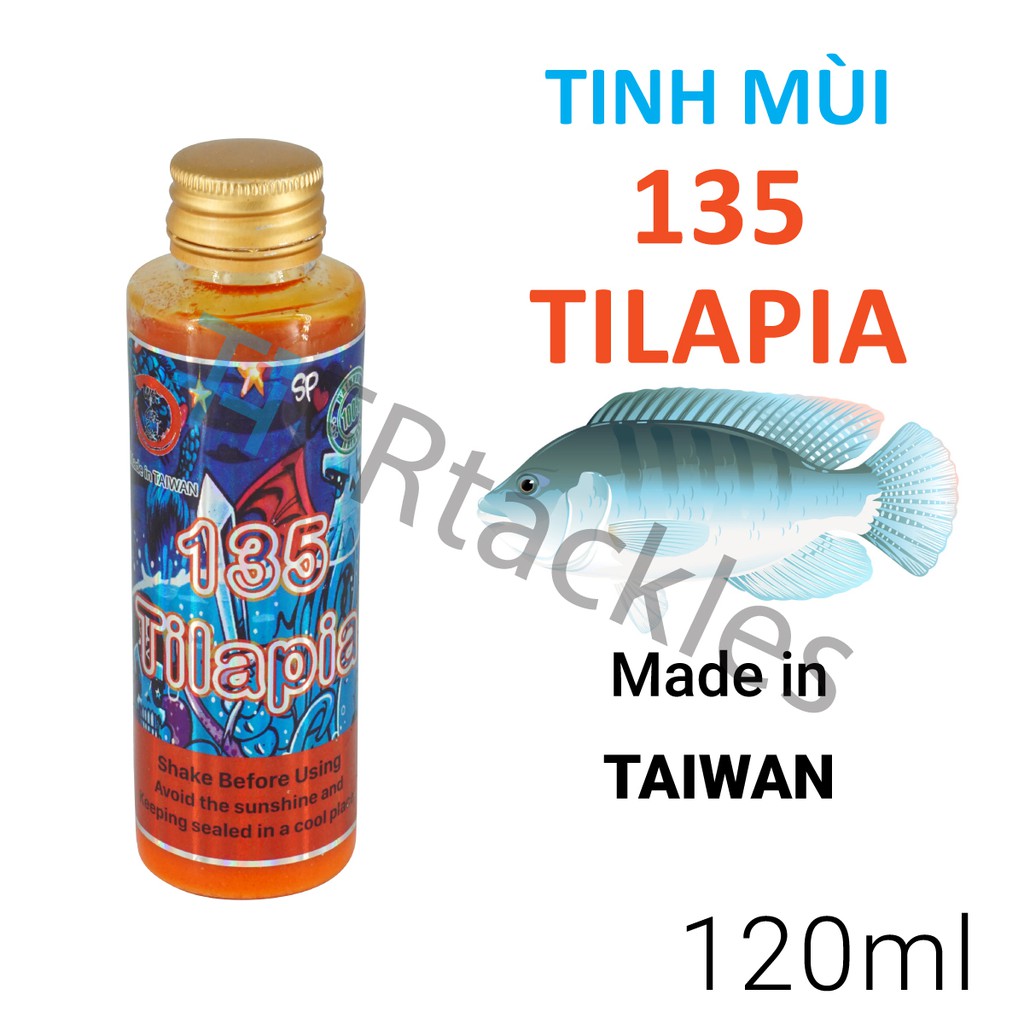 TINH MÙI CÂU CÁ MCS 135 TILAPIA ( 135 RÔ PHI )