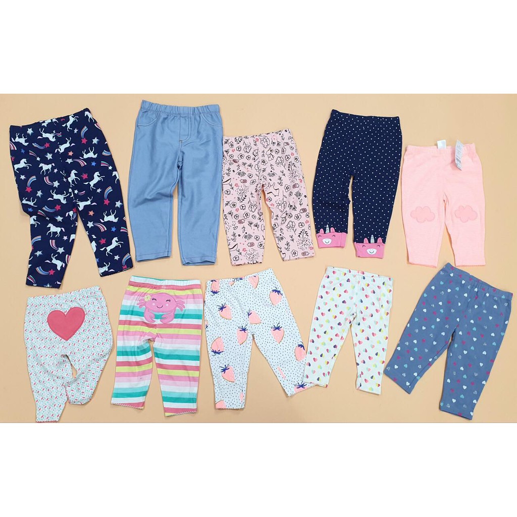 Quần legging cho bé gái dưới 9kg