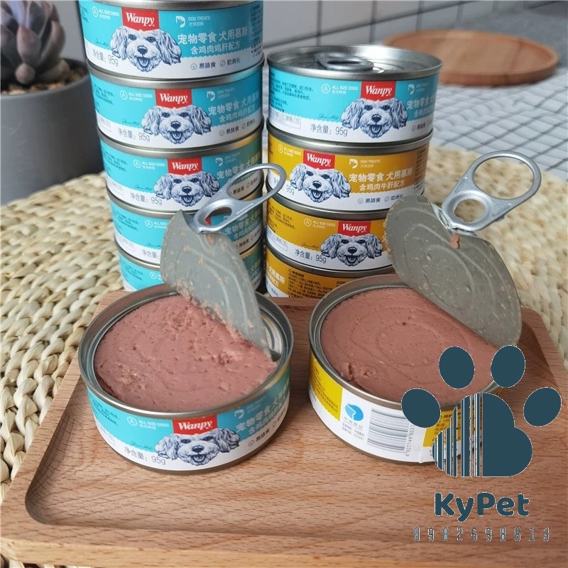 PATE WANPY Dành Cho Chó- Lon 95g