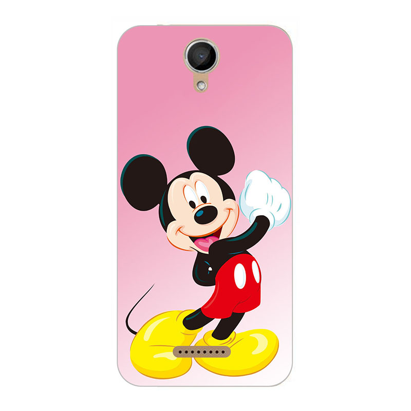 Ốp điện thoại silicone in hình Mickey thời trang cho wiko jerry 2 5.0 inch wiko jerry 2