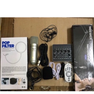 Combo full bộ thu âm at100 sound v10 tặng tai nghe akg