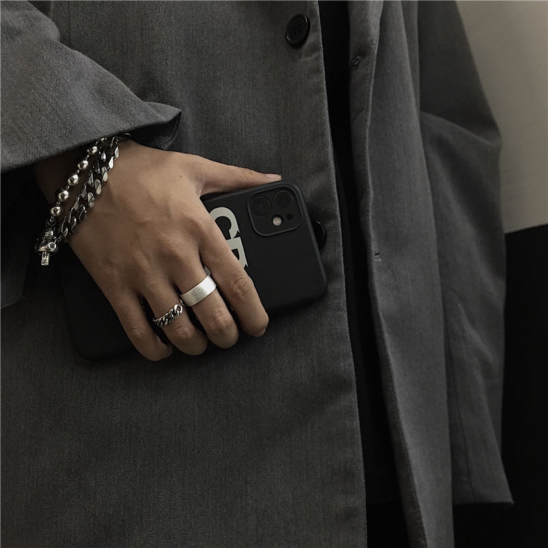 Nhẫn Kiểu Tối Màu 2210026 Nhẫn Thời Trang Phong Cách Retro