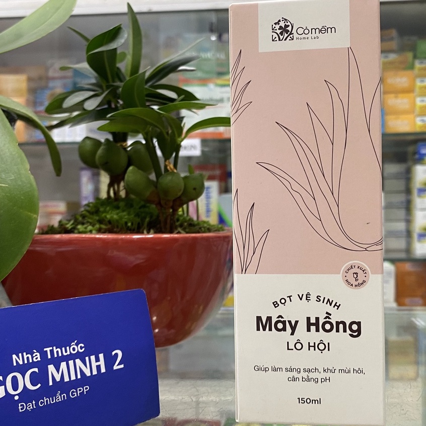 ✅ [Chính Hãng] Bọt vệ sinh Mây Hồng Trầu Không giúp làm sáng sạch, khử mùi hôi, cân bằng pH.