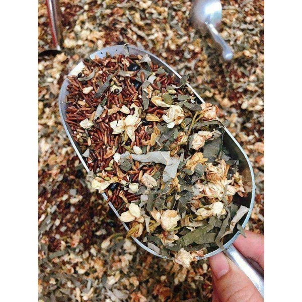 Trà Gạo Lứt Xạ Đen Túi 500gram [Có Bán Sỉ], [Loại Đặc Biệt] Hàng ngon nhà làm