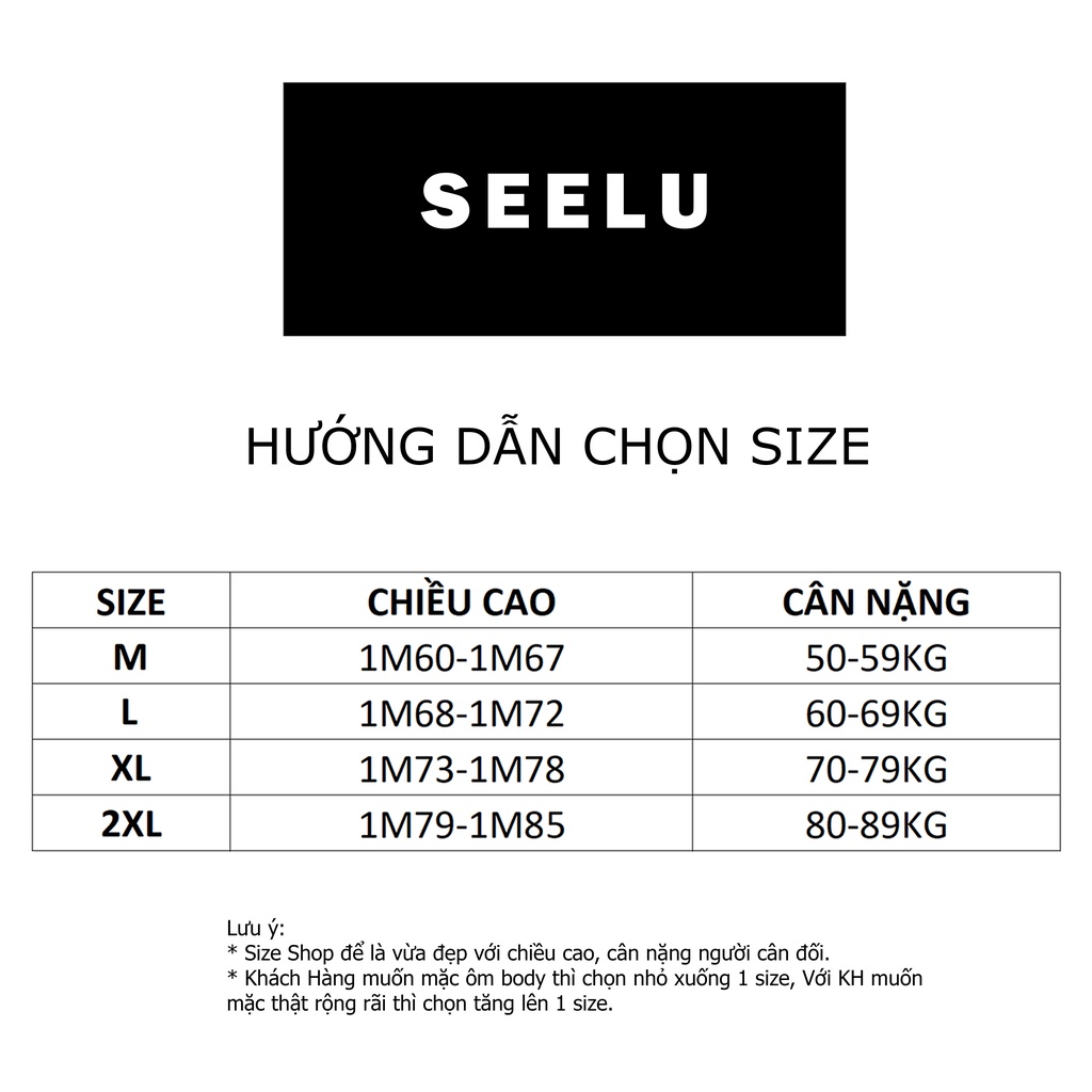 Áo thun nam SEELU Fullbox, vải 100% cotton thoáng mát, thấm hút form regular | Áo phông king kings