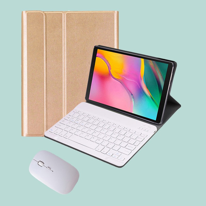 Bao Da Kèm Bàn Phím Bluetooth Cho Samsung Galaxy Tab S6 Lite 10.4 Inch Sm-P610 Sm-P615