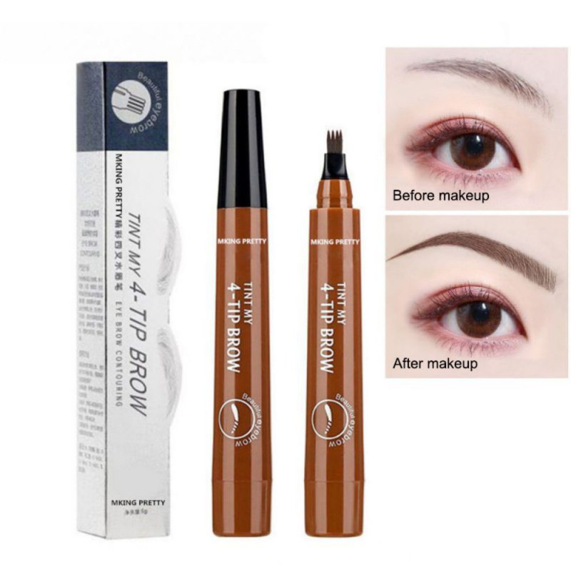 Chì kẻ mày bốn đầu nĩa dễ lên màu chống nước lâu trôi | BigBuy360 - bigbuy360.vn