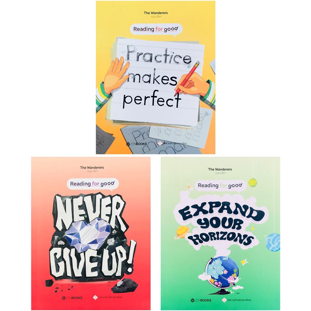 Sách - Bộ sách Reading For Good (học từ vựng IELTS) - Combo 3 cuốn, lẻ tùy chọn - Thanh Hà Books