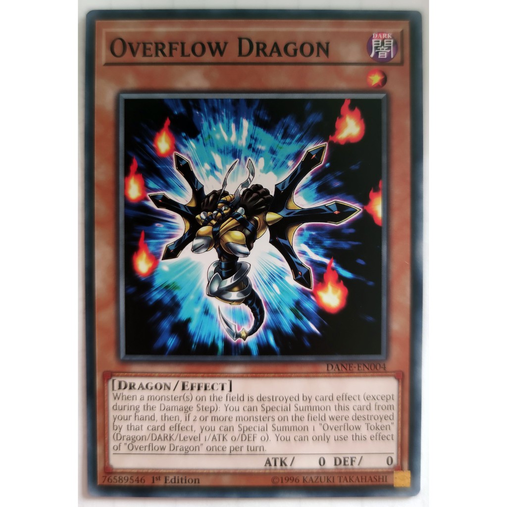 [Thẻ Yugioh] Overflow Dragon |EN+FR| Common (VRAINS)