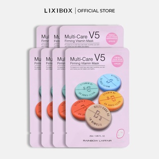 [Lixibox HB Gift] Set 7 Mặt Nạ Giảm Mụn, Săn Chắc Da Rainbow L'affair Multi-Care V5 Firming Vitamin 25ml x 7