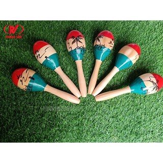 Maraca bằng gỗ
