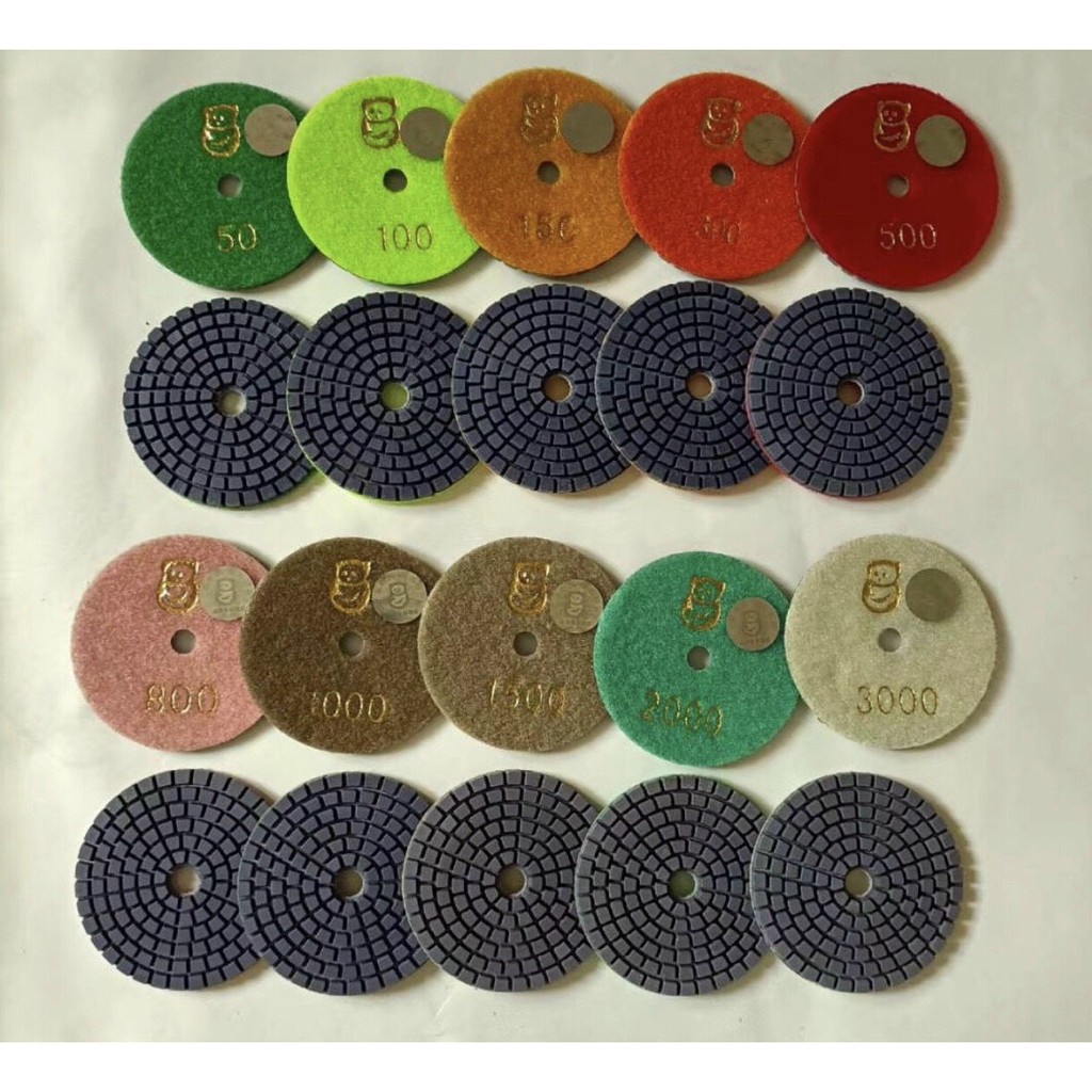 Đầu số CON GẦU HÀNG LOẠI 1 Giá Trên Shop Là 1 Hộp 10C 💥FREESHIP 💥 Đánh bóng đá Granite, đá Marble tự nhiên