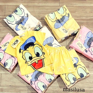 Bộ thun cotton bé gái size đại