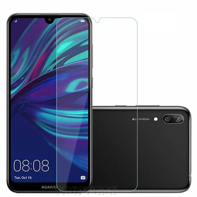 Safety tempered glass for huawei y5 y6 pro y7 2019 screen protector on huavei honor 8a 8c 8x 8s 10i 8 s 10 lite protective film