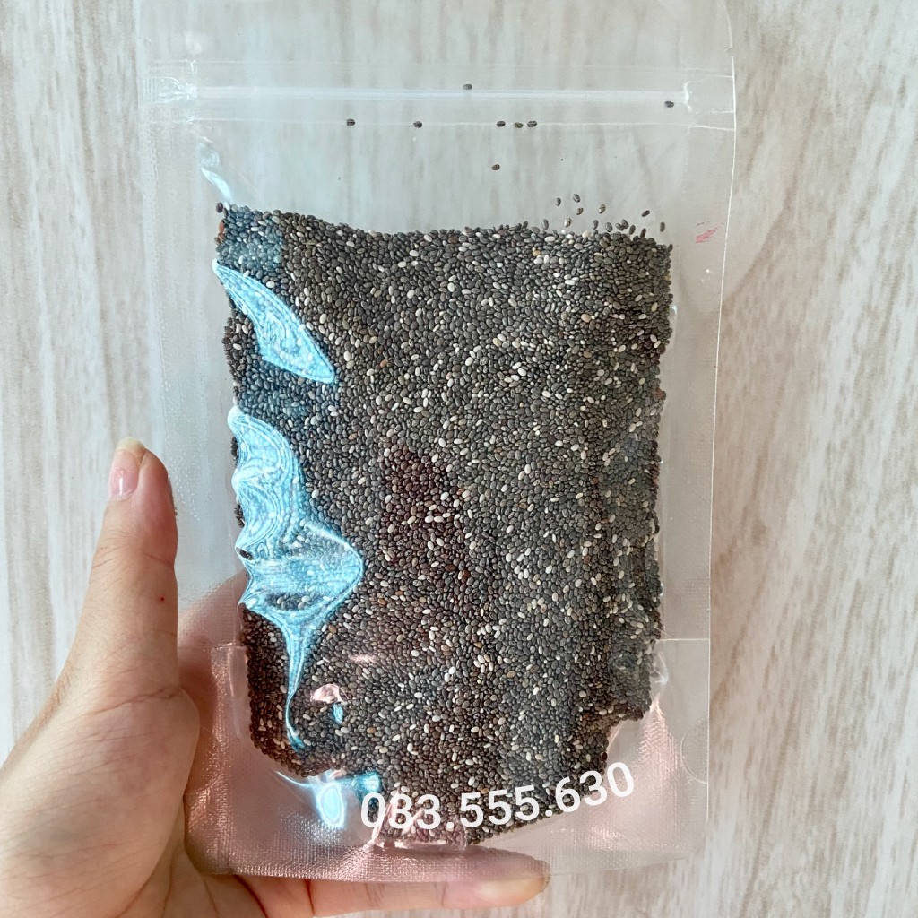 CHIA BLACK BAG 100G - AUSTRALIA