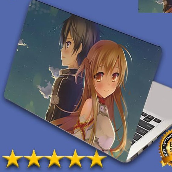 Miếng Dán Trang Trí Laptop Hình Sword Art Online 9 Độc Đáo