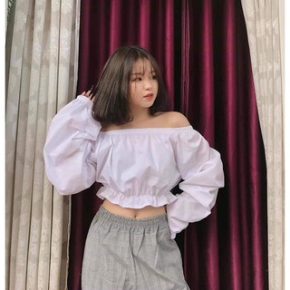 [HOT NEW] Áo trễ vai tay bồng nữ CỰC ĐẸP