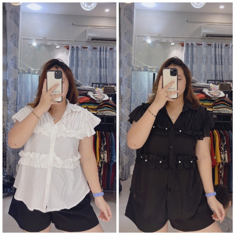 ÁO VOAN BÈO CÚC NGỌC BIGSIZE HÀNG TKLINHMOM