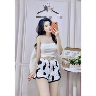 Quần đùi viền bò sữa siêu đẹp hot hit