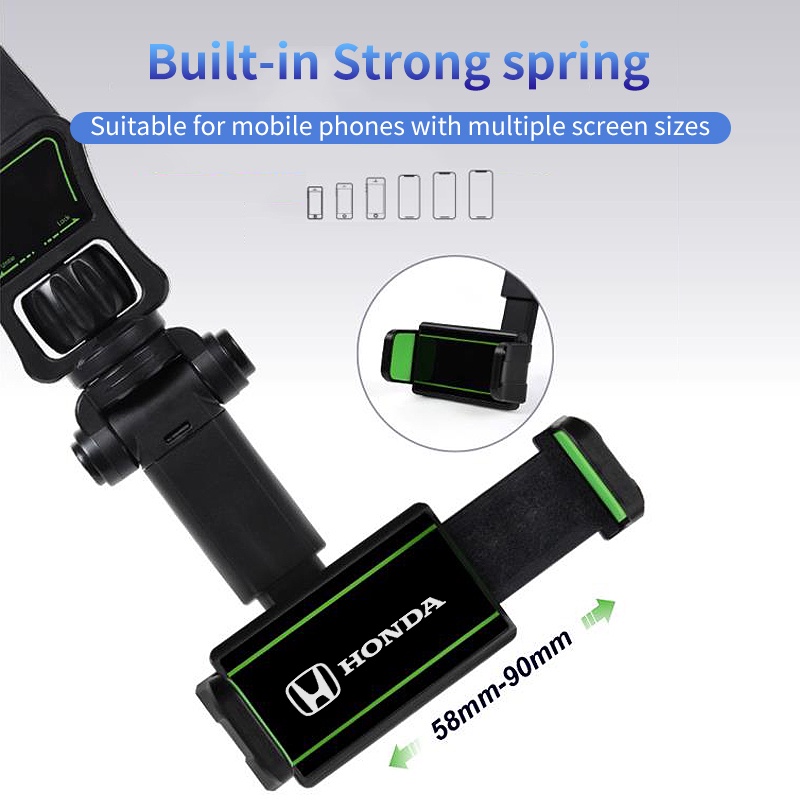 Giá đỡ điện thoại dùng định vị GPS quay DVR xoay 360 độ cho Honda City Jazz Civic Crv Xrv Camry Accord