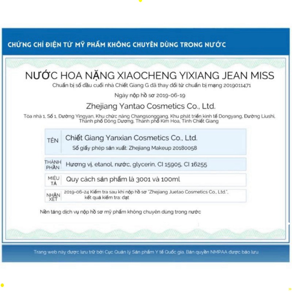 Nước Hoa nữ mini thơm lâu hàng nội địa trung, chai nước hoa Đôi Chân chính hãng KARRI YANTAO 30ML giá rẻ sda | Thế Giới Skin Care