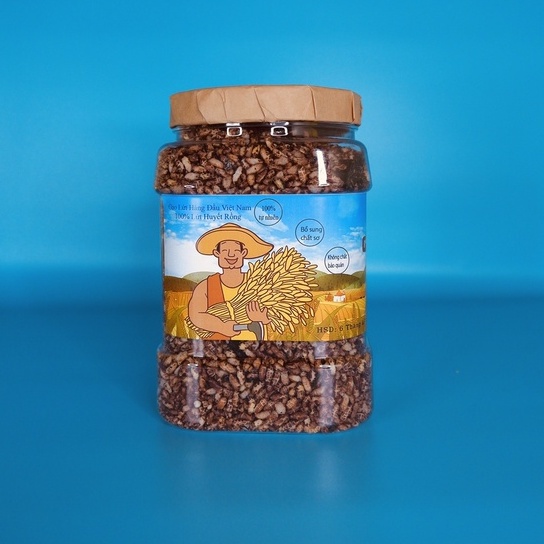 Hủ gạo lứt sấy Lâm Thái vị rong biển 500g - Chuẩn 100% gạo huyết rồng [CỰC NGON & DINH DUỠNG] ăn kiêng, ăn vặt | BigBuy360 - bigbuy360.vn