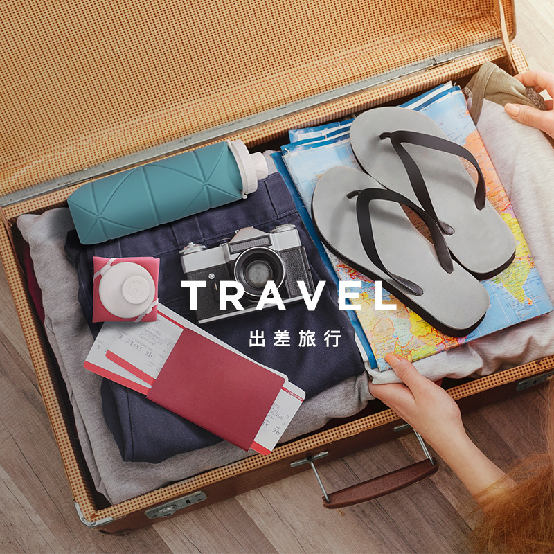 Bình nước có thế xếp gọn tiện lợi để dùng khi đi dã ngoại