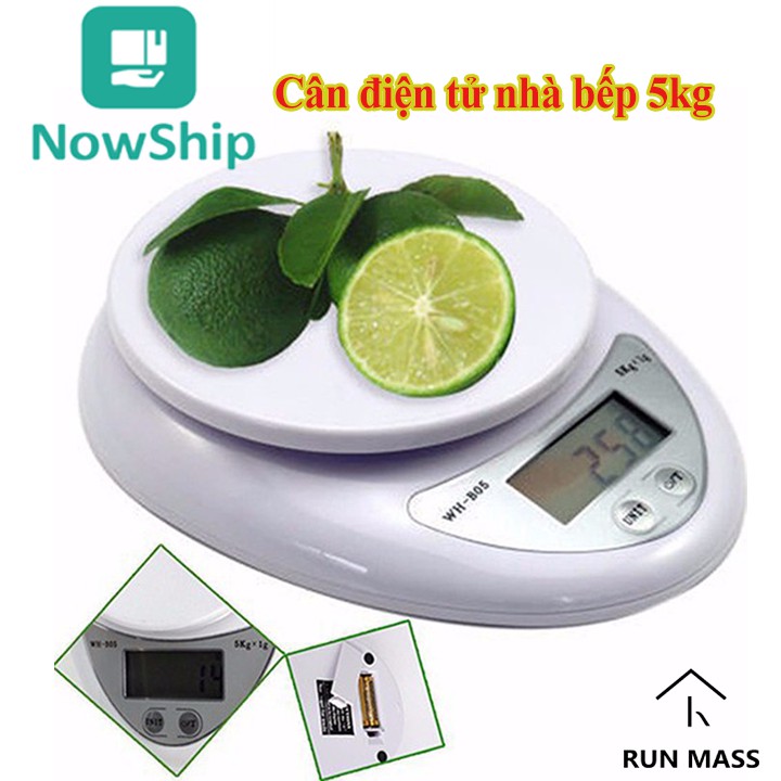 [SALE SỐC] Cân điện tử nhà bếp 5kg