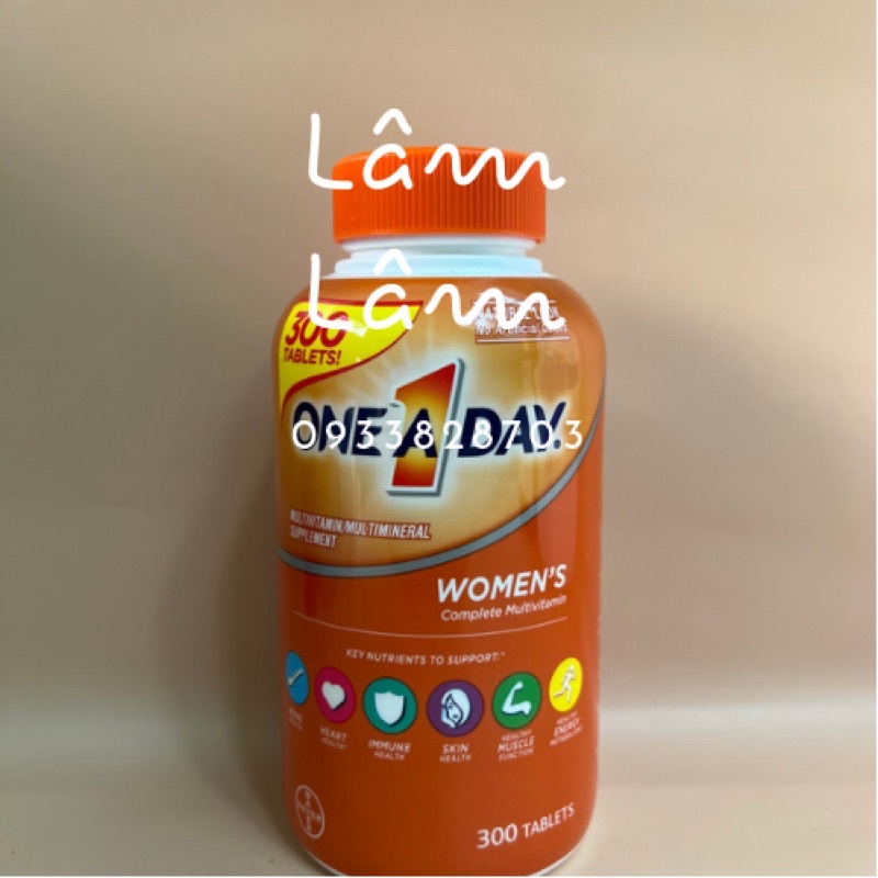 One A Day Women's Formula Của Mỹ, 300 viên