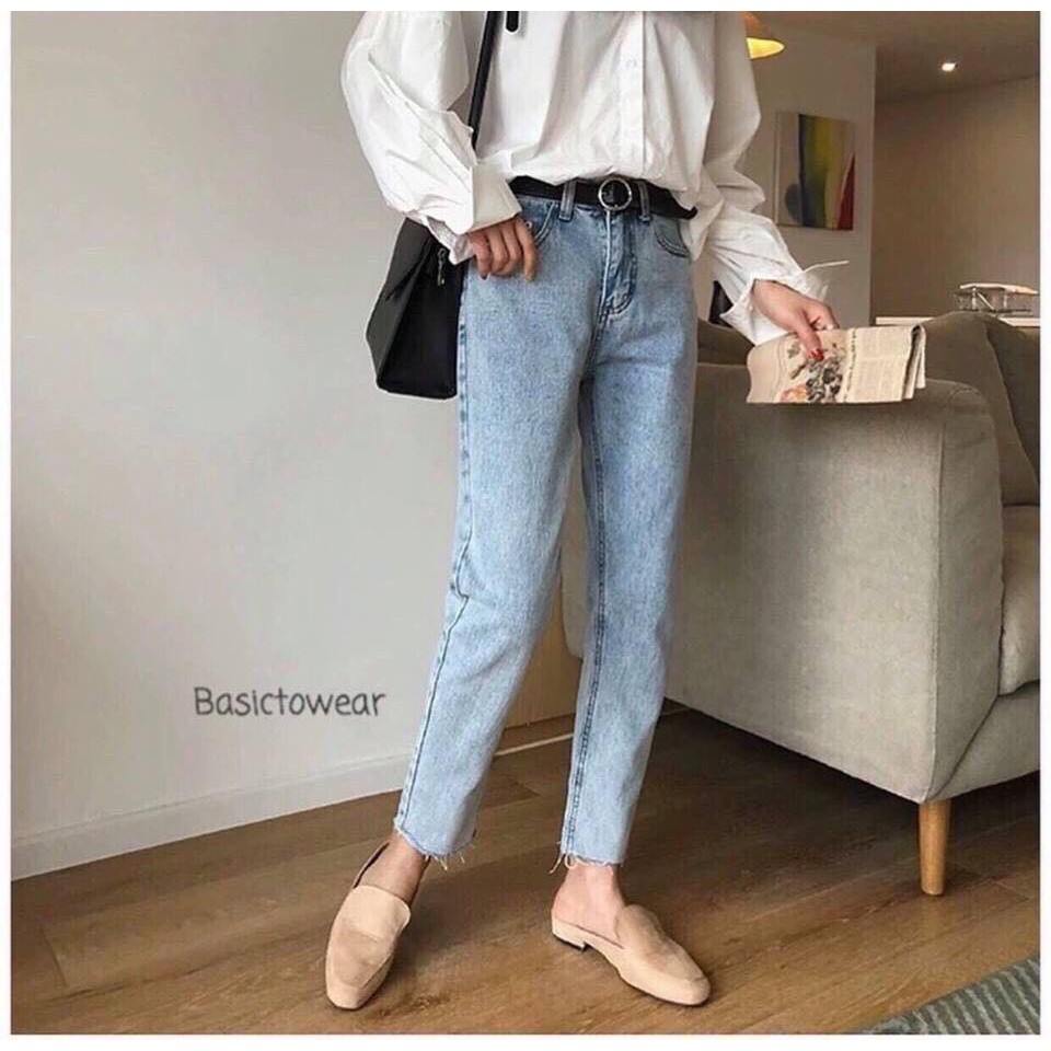 [ KINH ĐIỂN!!! ] QUẦN BAGGY JEAN CAO CẤP NITIQC CỰC CÁ TÍNH-NL12387