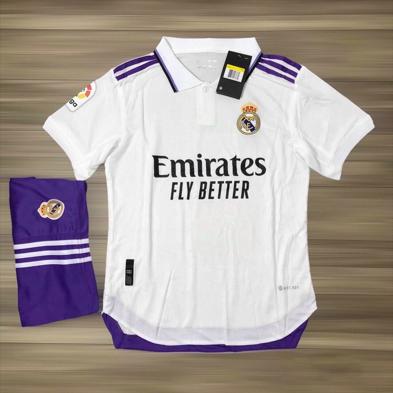 BỘ QUẦN ÁO BÓNG ĐÁ CLB REALMADRID MẪU MỚI 2022