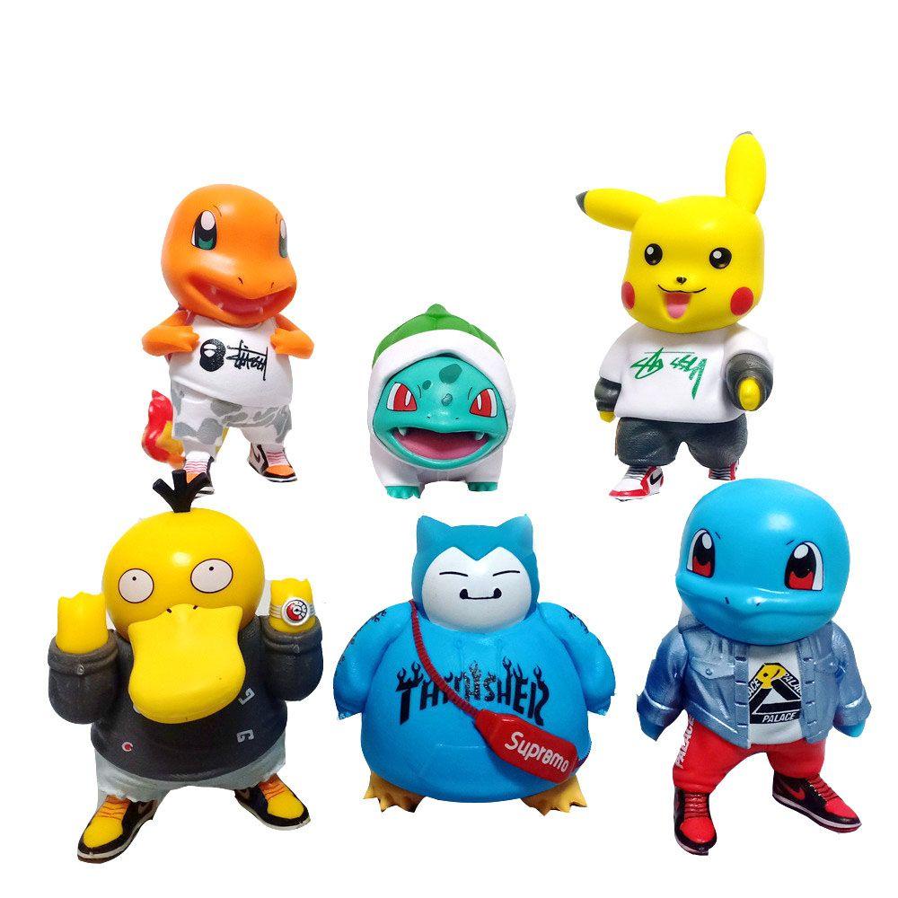 Mô Hình Nhân Vật Hoạt Hình Pokemon Bằng PVC