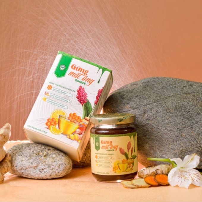 Gừng Mật Ong lên men Trí Đức 275G