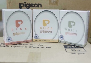 Phấn phủ Pigeon Baby Compact không chì