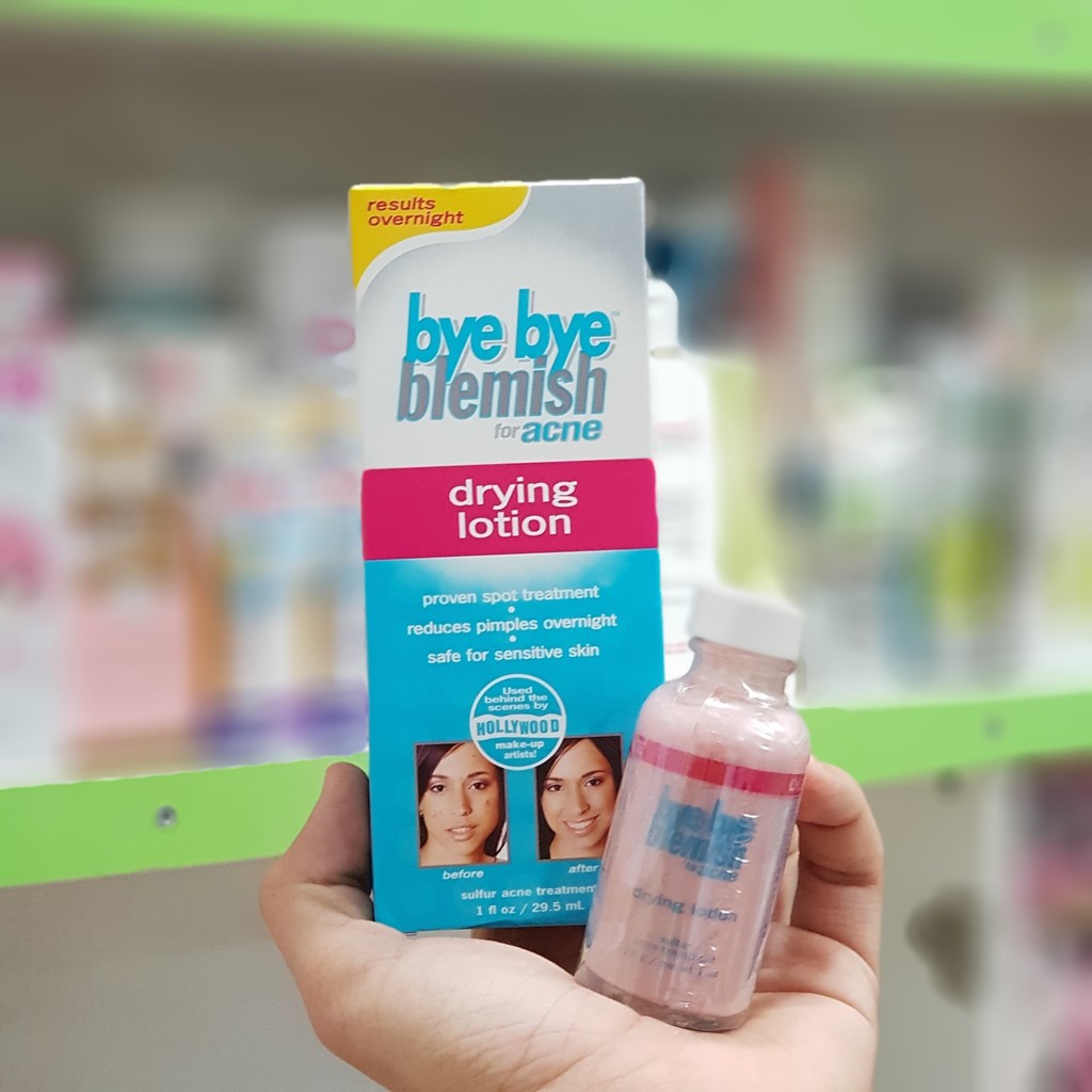 (Chuẩn Auth) Kem chấm mụn Bye Bye Blemish Drying Lotion