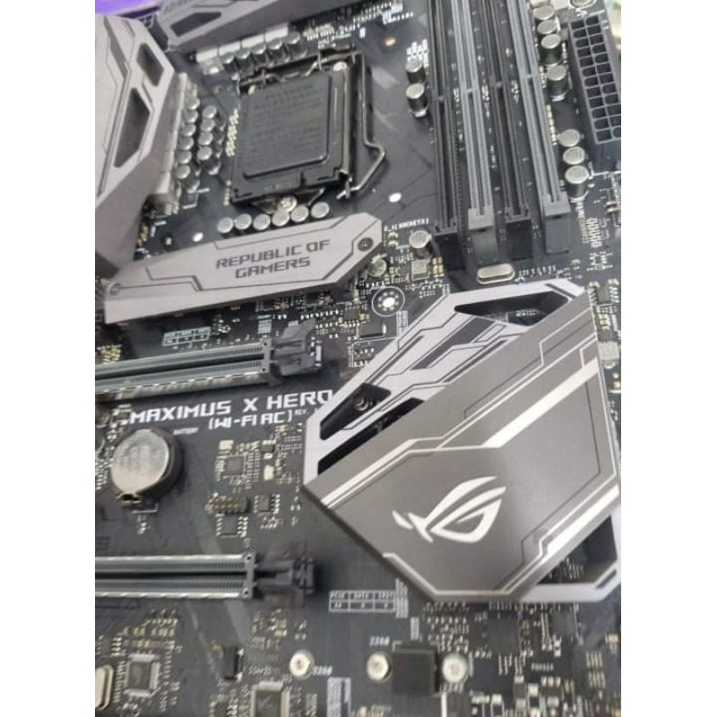 mainboard bo mạch chủ asus maximus x hero