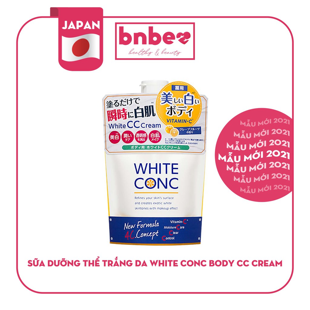 Sữa dưỡng thể White Conc CC Cream Vitamin C