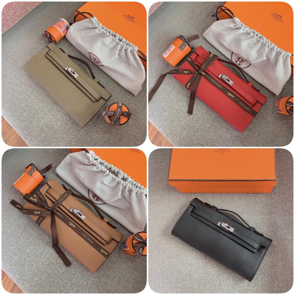 Túi cầm tay HM super màu xám