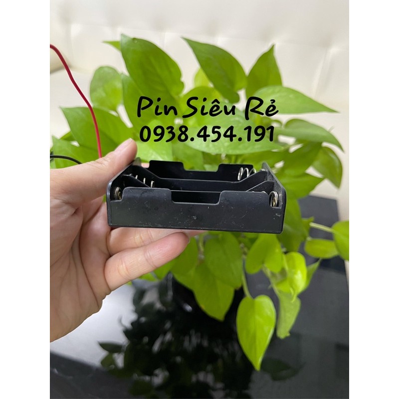 Đế 2 pin 18650 mắc Song Song và Nối Tiếp