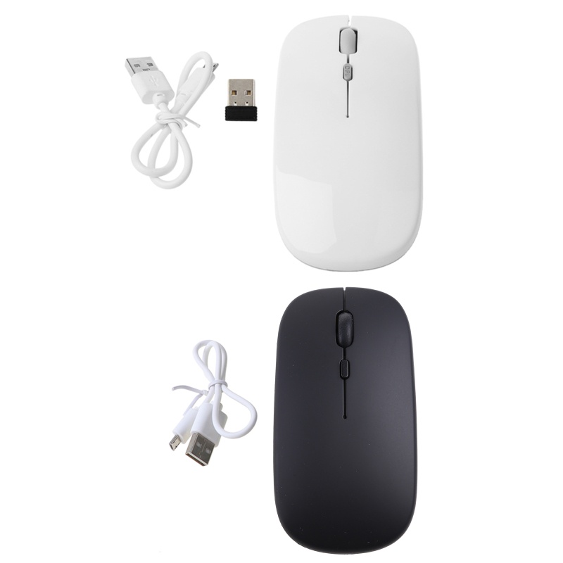 Chuột Không Dây 2.4G Có Thể Sạc Lại Bằng Cổng USB Cho Máy Tính / Văn Phòng / Trẻ Em